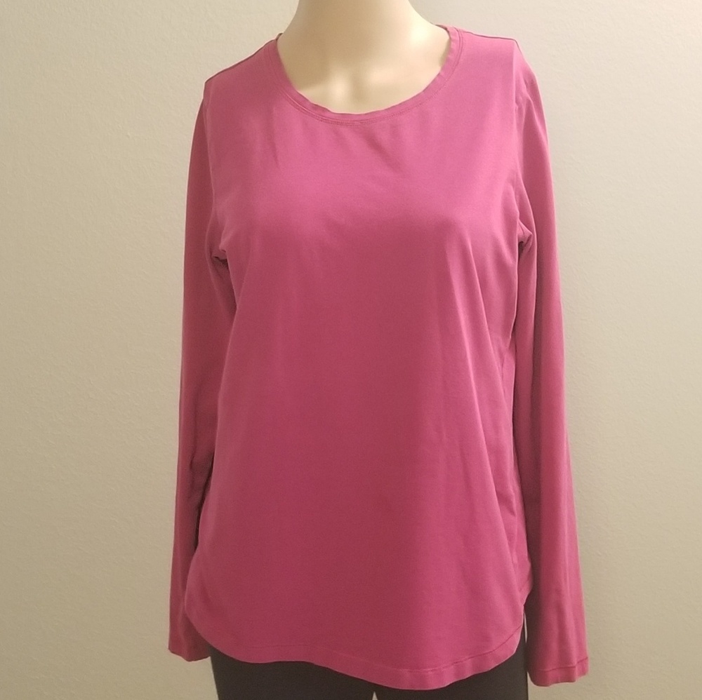 GAP Maternity "Stretch" Solid Crew Neck Tee